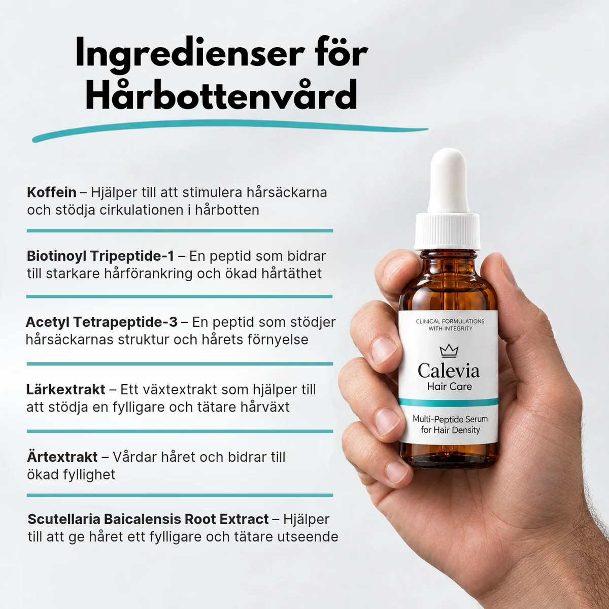 Calevia™ - Hårbottenserum